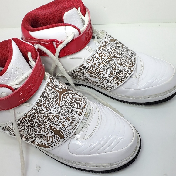 Air Jordan Fusion 20 'White Varsity Red' Air Force - Picture 4 of 13